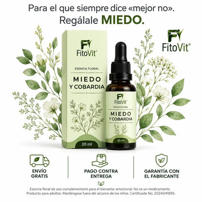 🌿Miedo y Cobardía - 30 mililitros 😌