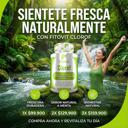 🍃CLOROFILA CARAMELO NATURAL X60 UND🍃