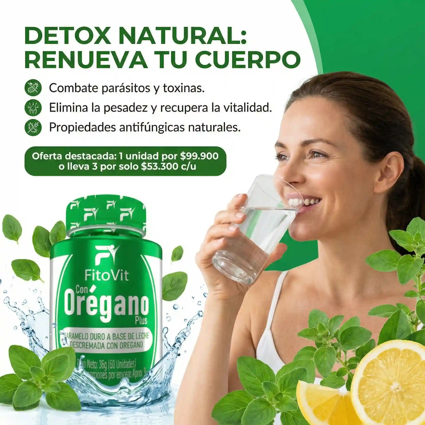 🫢OREGANO PLUS  X60UND FITOVIT🫁
