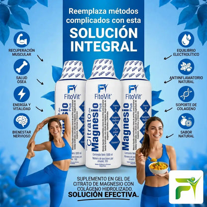 😴Citrato de Magnesio - 1000 Mililitros🪶