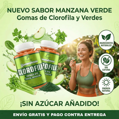 🌿CLOROFILA GOMITAS FITOVIT X60UND♻️