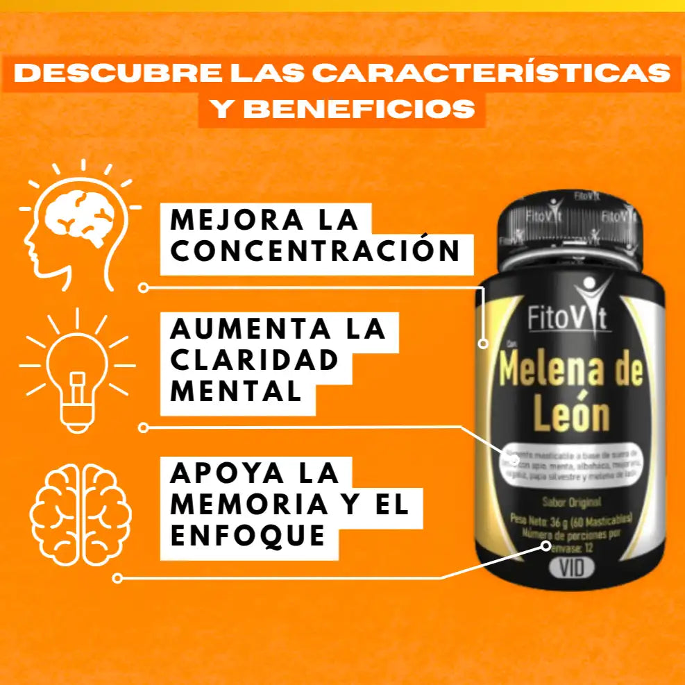 🧠MELENA DE LEON X 60 UND FITOVIT✨