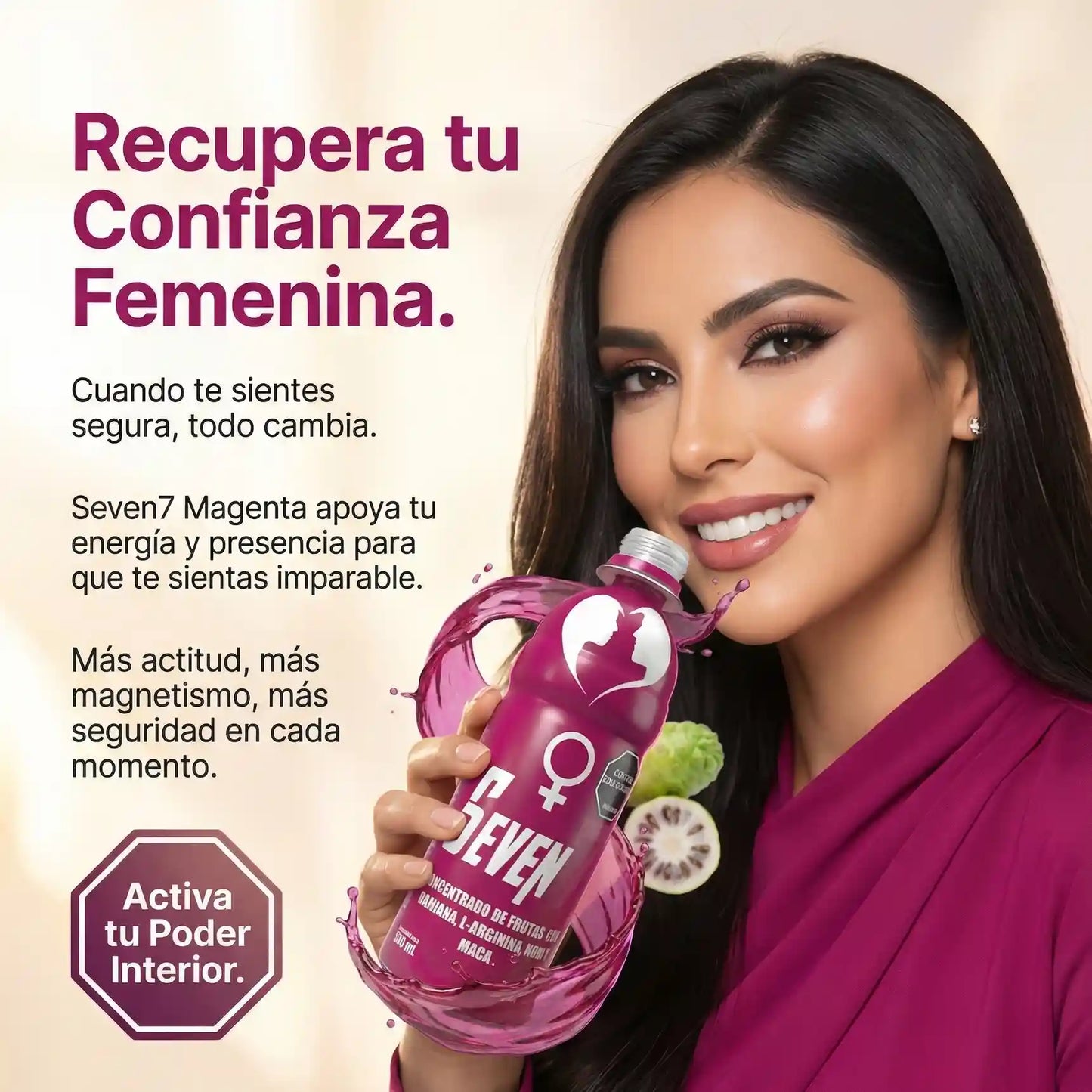 🪷SEVEN 7 MAGENTA X 500 ML FITOVIT 💜