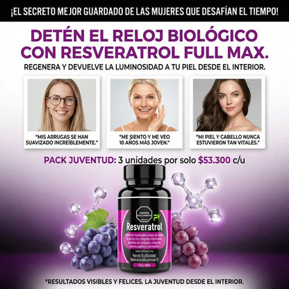 👵🏼RESVERATROL X 60 UND FITOVIT👧🏻
