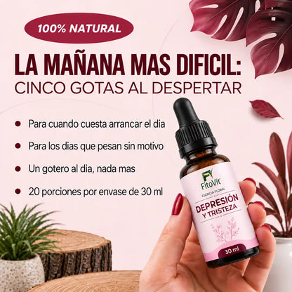 😢Depresión y Tristeza x30 mililitros 💗