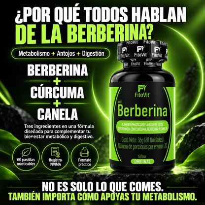 🌿Berberina - 60 pastillas✨