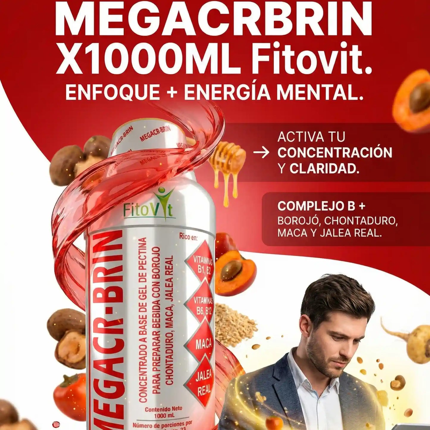🧠MEGACR-BRIN X 1.000 ML FITOVIT✨
