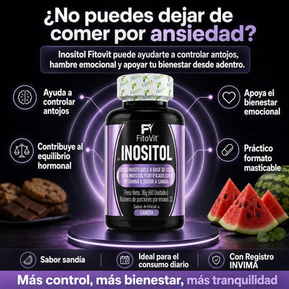🍉Inositol - 60 discos🧠