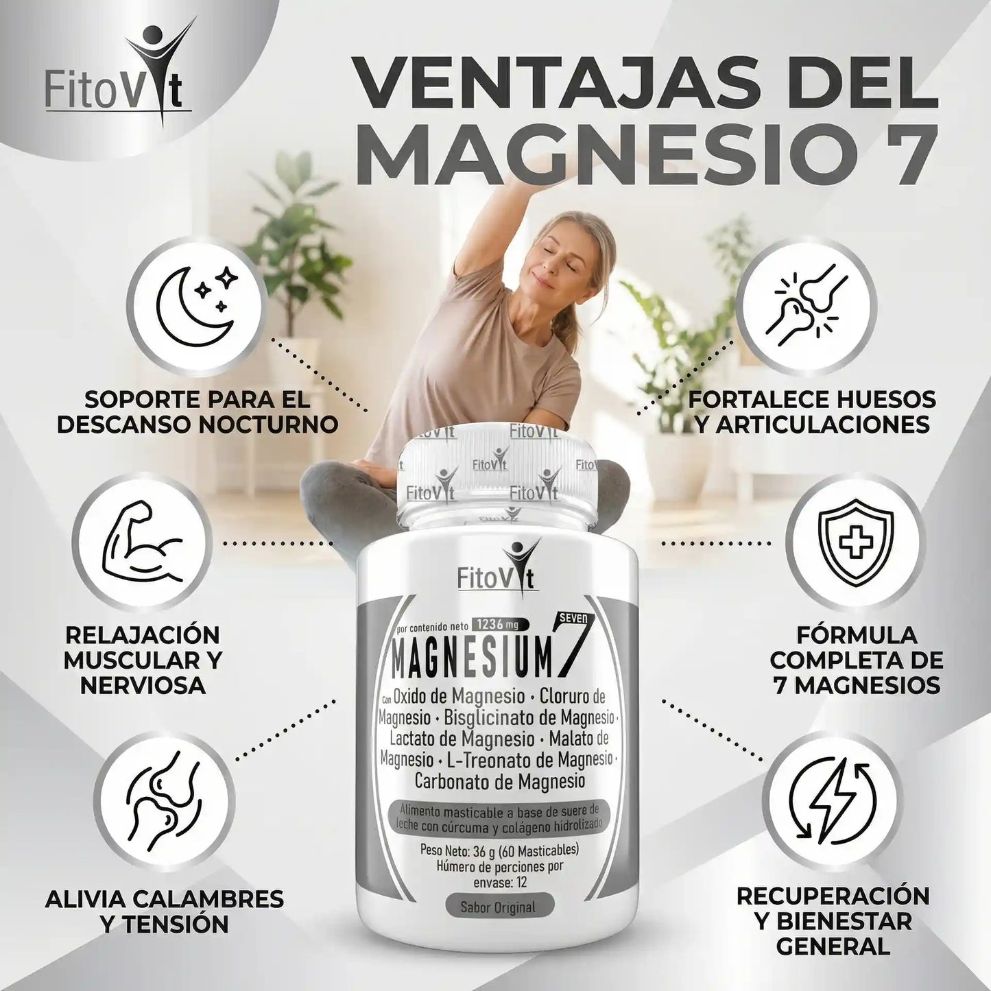 🧠7 MAGNESIUM X60 UND FITOVIT🤓