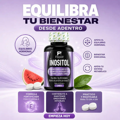 🍉Inositol - 60 discos🧠