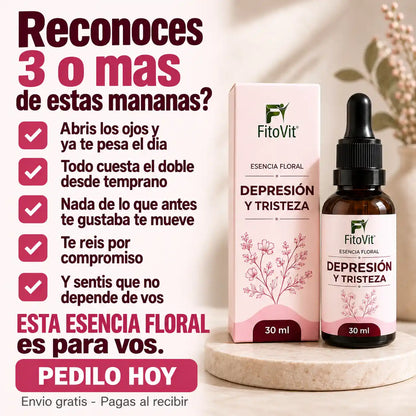 😢Depresión y Tristeza x30 mililitros 💗
