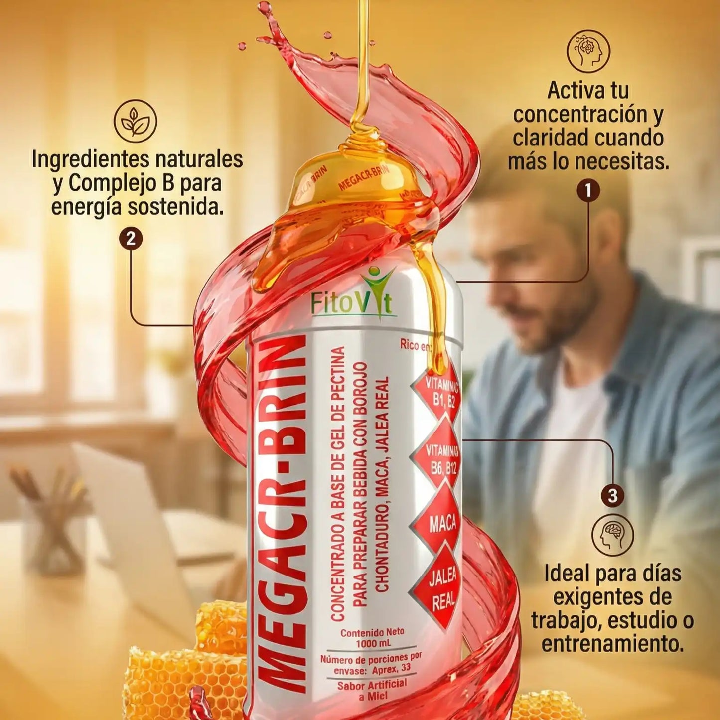 🧠MEGACR-BRIN X 1.000 ML FITOVIT✨