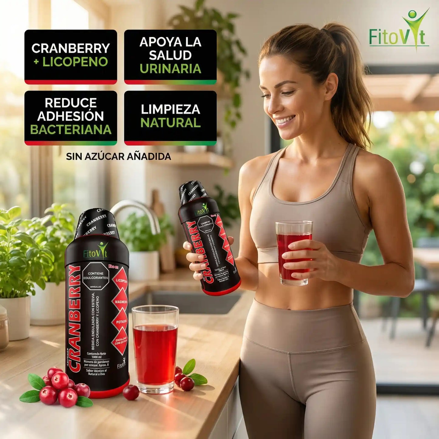 🍆CRANBERRY FITOVIT X1.000 ML💦