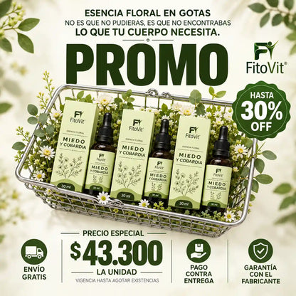 🌿Miedo y Cobardía - 30 mililitros 😌