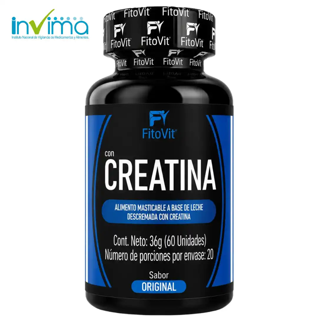 ⚡ Creatina - 60 pastillas💪