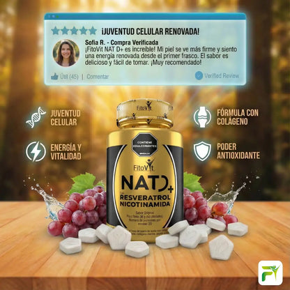 👵🏼RESVERATROL + NICOTINAMIDA X60UND FITOVIT👧🏻