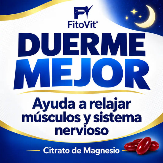 💤Citrato de Magnesio - 100 Gelatinas Blandas💪