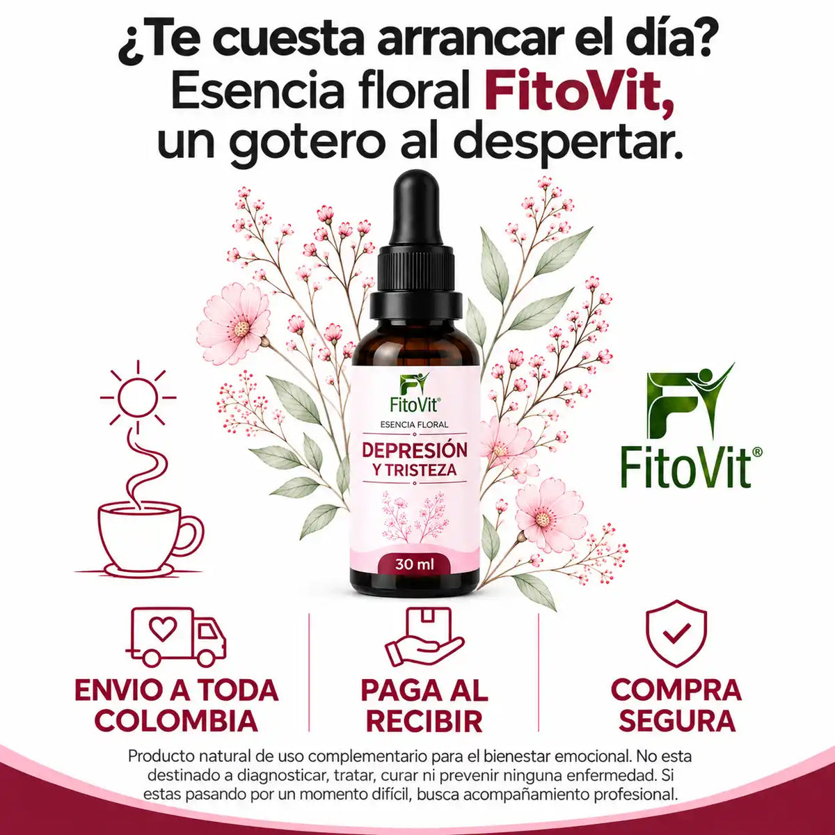 😢Depresión y Tristeza x30 mililitros 💗