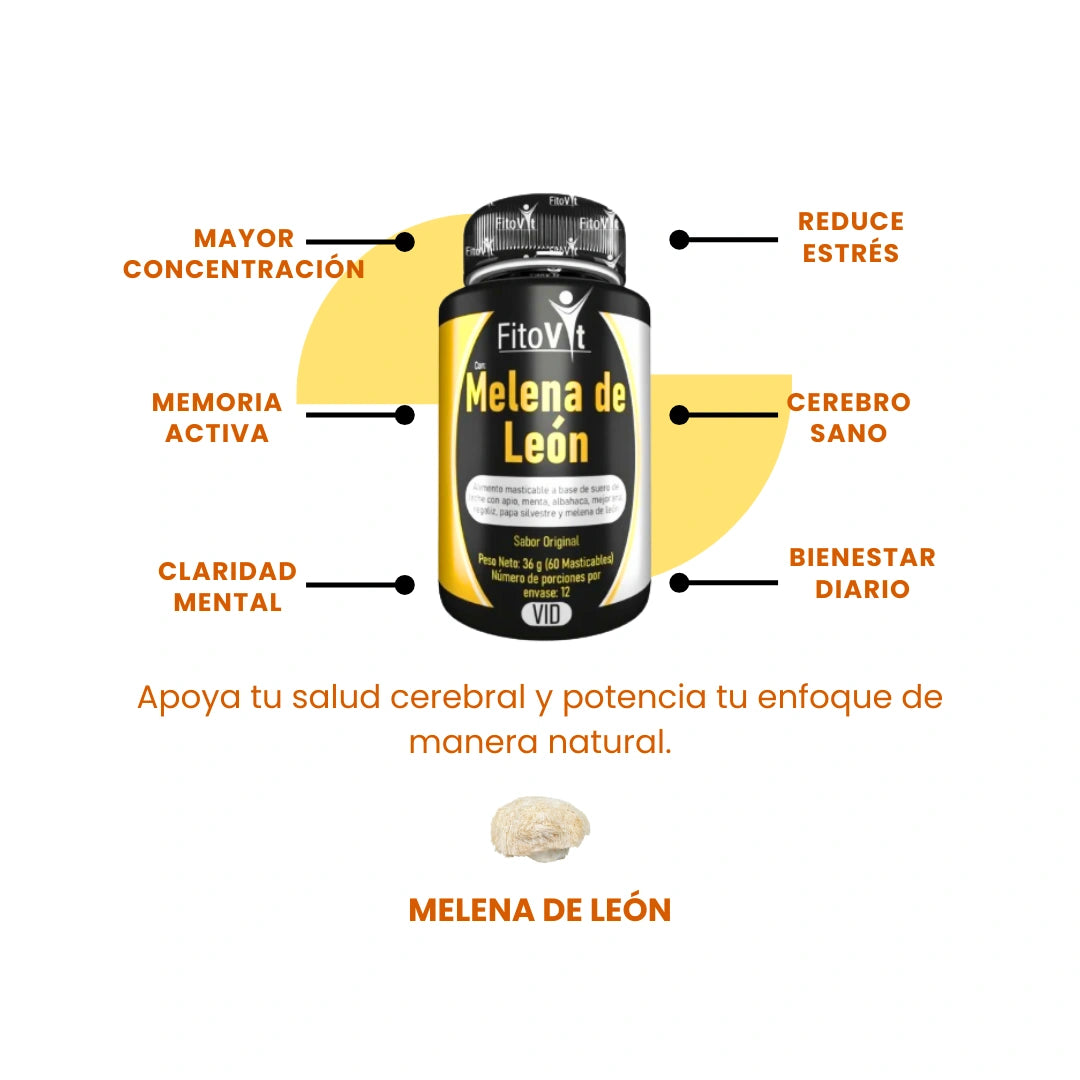 🧠MELENA DE LEON X 60 UND FITOVIT✨