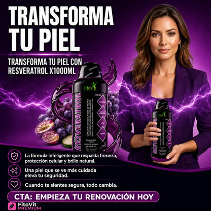 👵🏼RESVERATROL X 1.000 ML FITOVIT👩🏻
