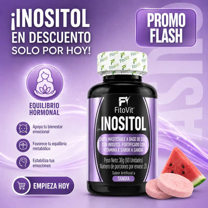 🍉Inositol - 60 discos🧠