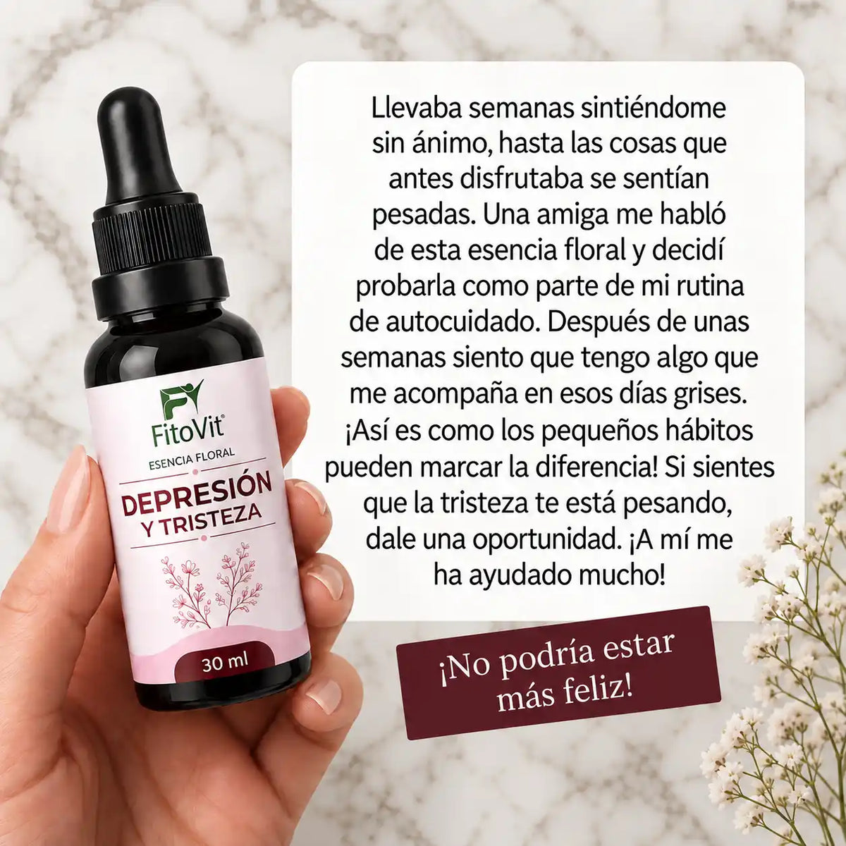 😢Depresión y Tristeza x30 mililitros 💗