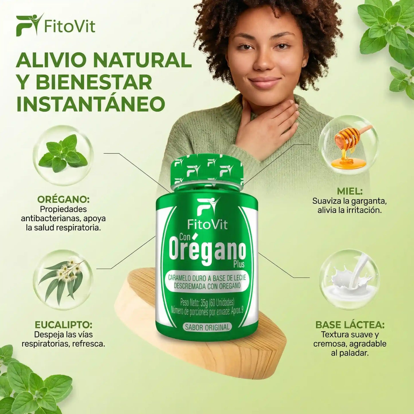🫢OREGANO PLUS  X60UND FITOVIT🫁
