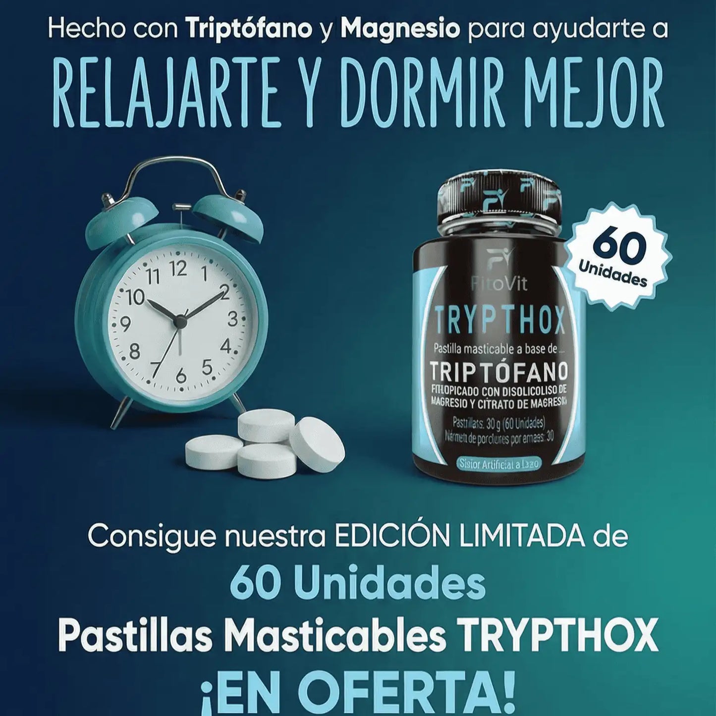 😴TRYPTOFANO X60UND💪🦴