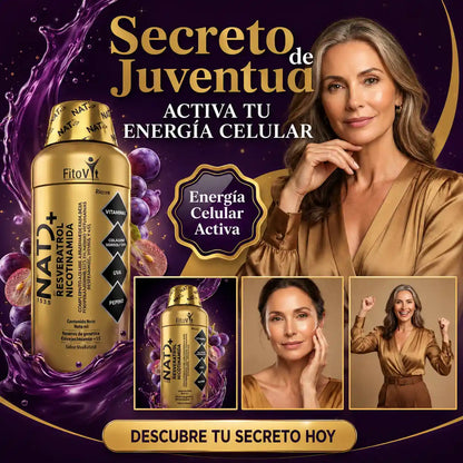 👵🏼👩🏻 NAD + RESVERATROL X1.000ML FITOVIT