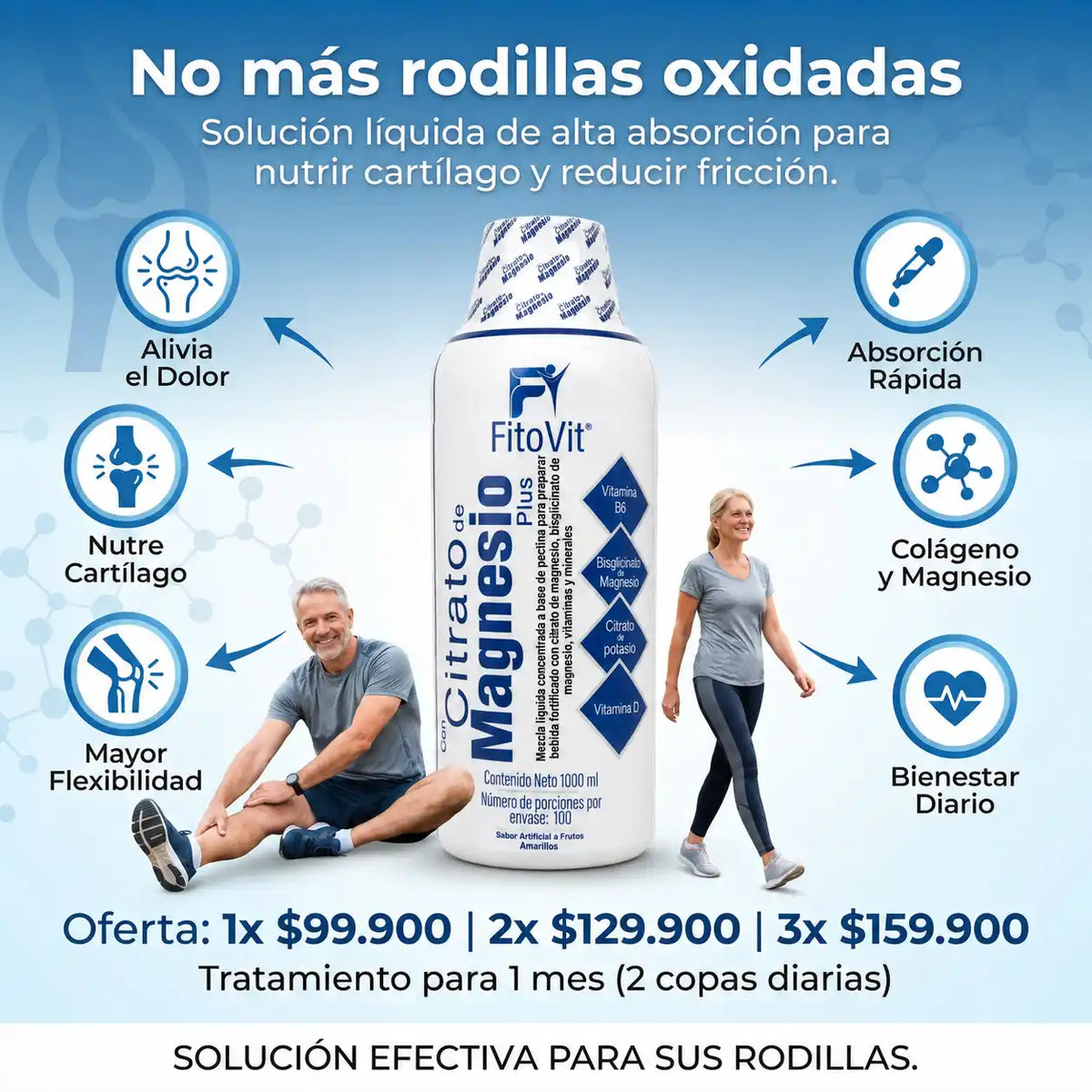 😴Citrato de Magnesio - 1000 Mililitros🪶