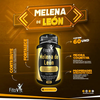 🧠MELENA DE LEON X 60 UND FITOVIT✨