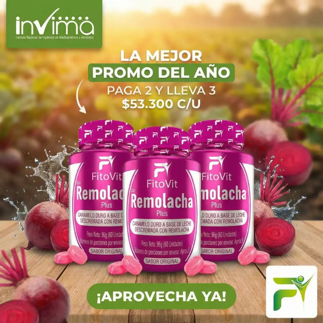 🩸REMOLACHA PLUS X60UND FITOVIT❤️