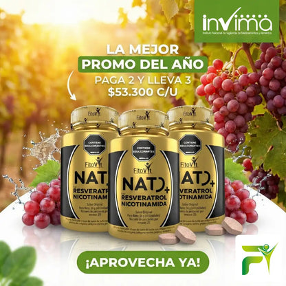 👵🏼RESVERATROL + NICOTINAMIDA X60UND FITOVIT👧🏻
