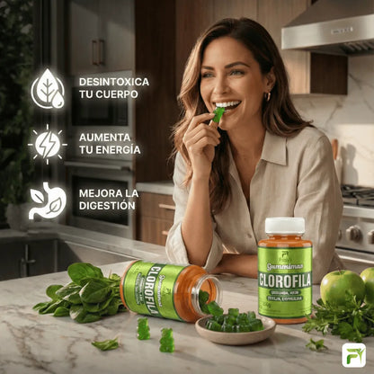 🌿CLOROFILA GOMITAS FITOVIT X60UND♻️