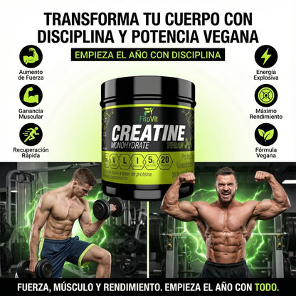 💪CREATINA MONOHIDRATADA X300GR FITOVIT⚡