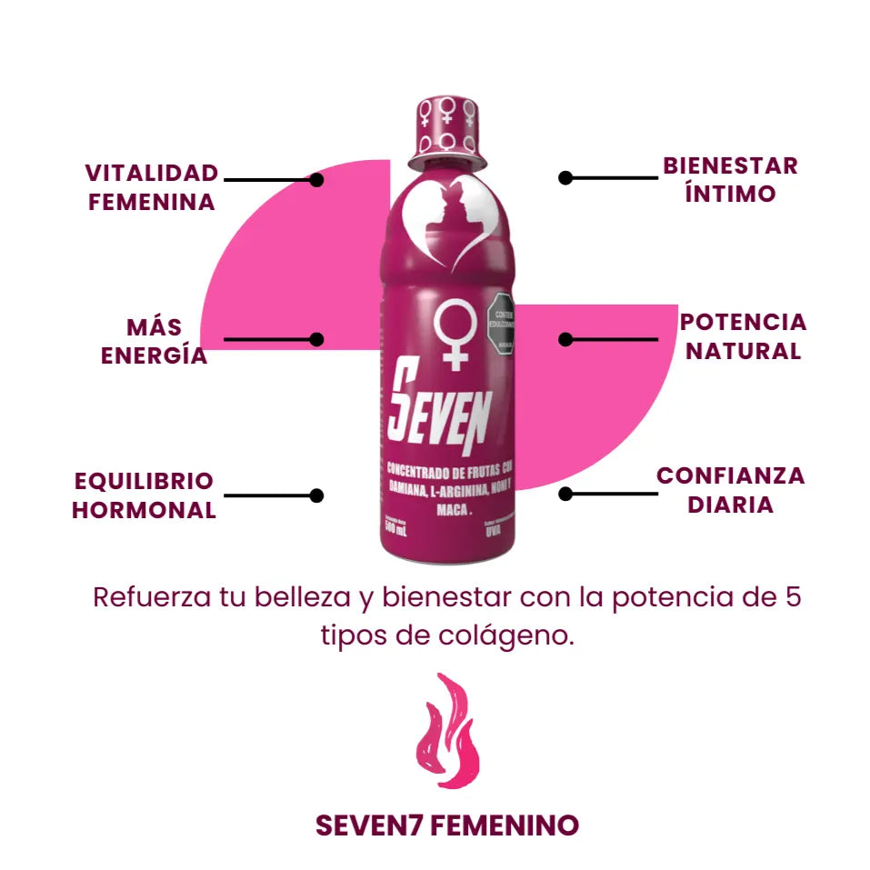 🪷SEVEN 7 MAGENTA X 500 ML FITOVIT 💜