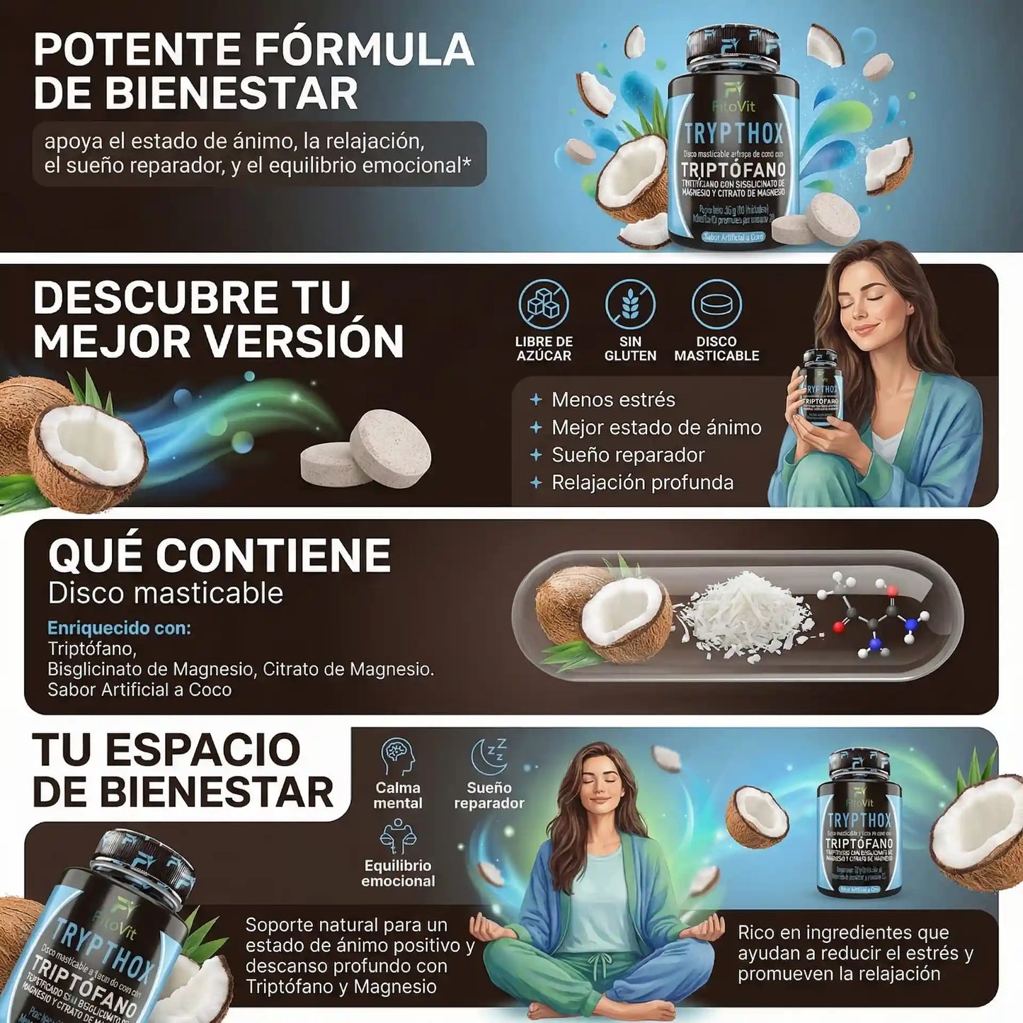 😴TRYPTOFANO X60UND💪🦴