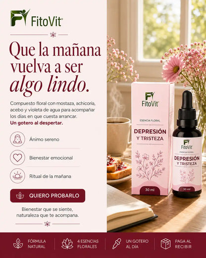 😢Depresión y Tristeza x30 mililitros 💗
