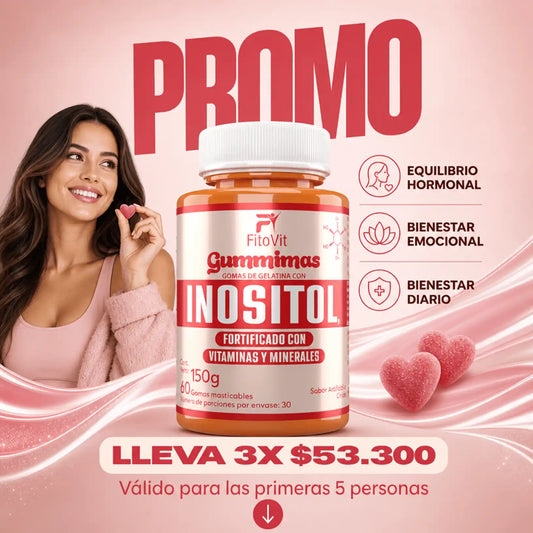🍬 Inositol - 60 Gomitas🌸
