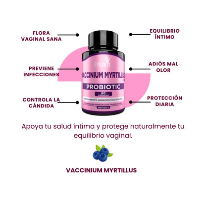💨🤢 PROBIOTICOS X60 CAPSULAS FITOVIT 🌸