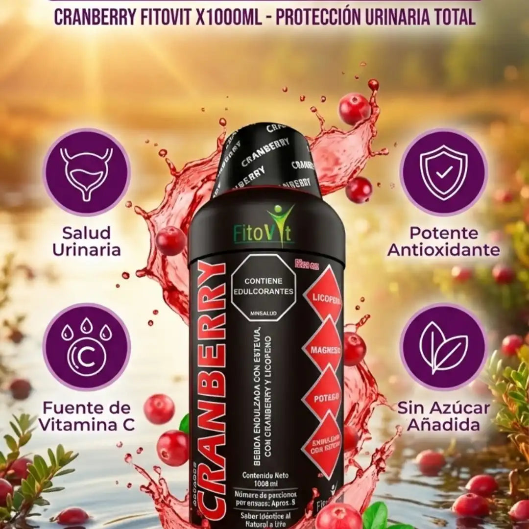 🍆CRANBERRY FITOVIT X1.000 ML💦
