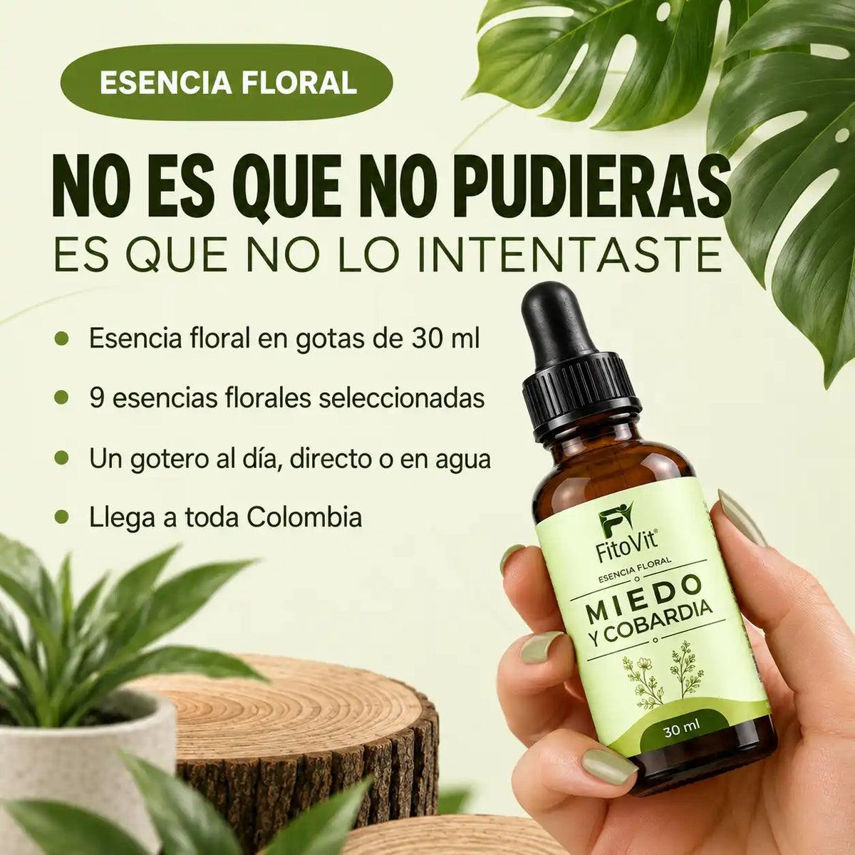 🌿Miedo y Cobardía - 30 mililitros 😌