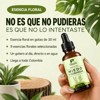 🌿Miedo y Cobardía - 30 mililitros 😌