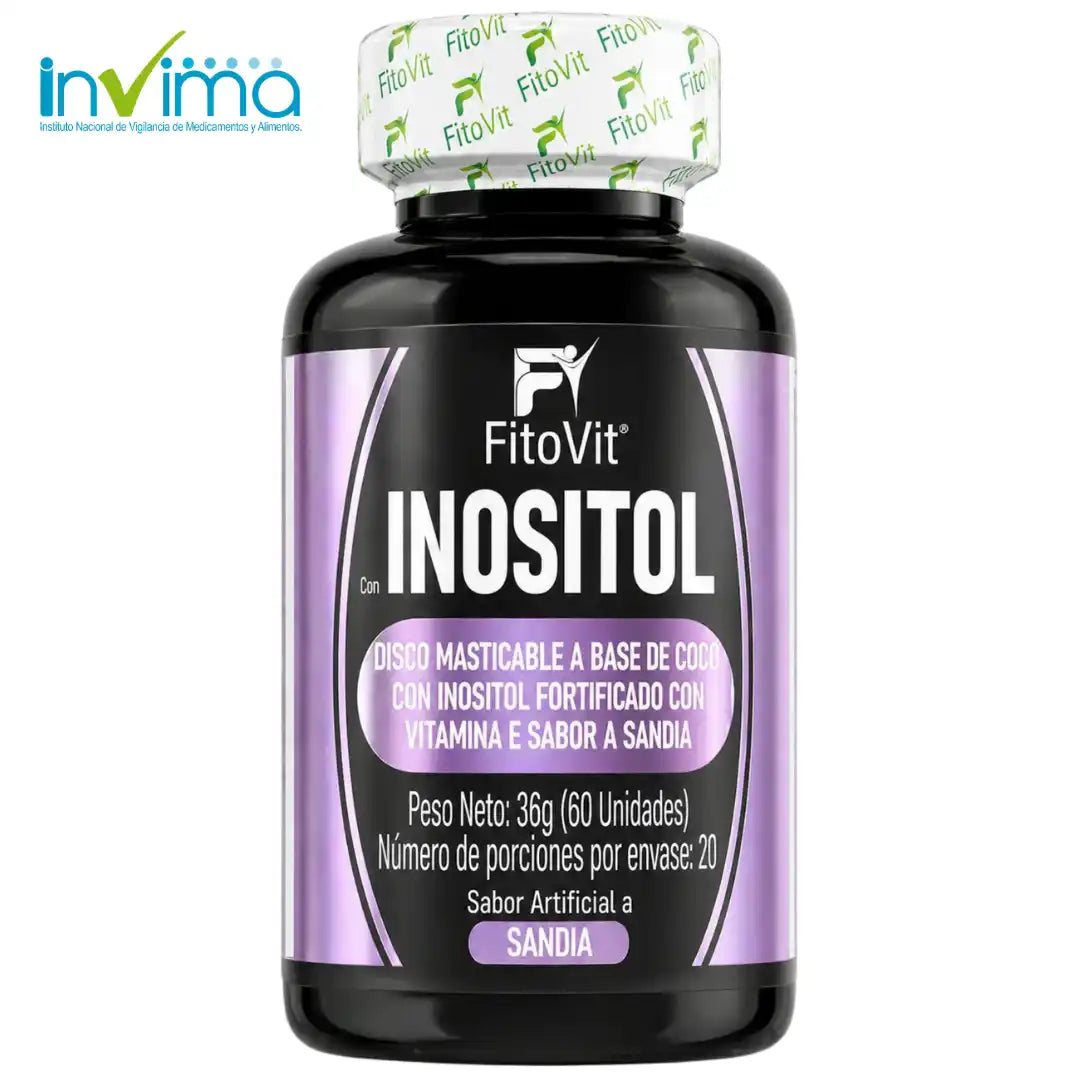 🍉Inositol - 60 discos🧠