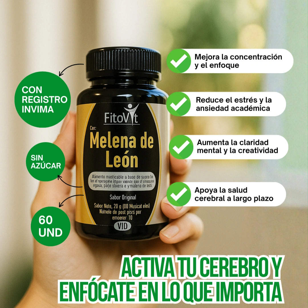 🧠MELENA DE LEON X 60 UND FITOVIT✨