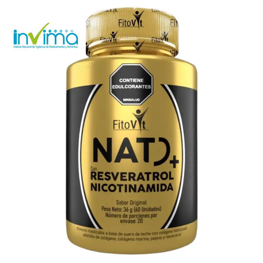 👵🏼RESVERATROL + NICOTINAMIDA X60UND FITOVIT👧🏻