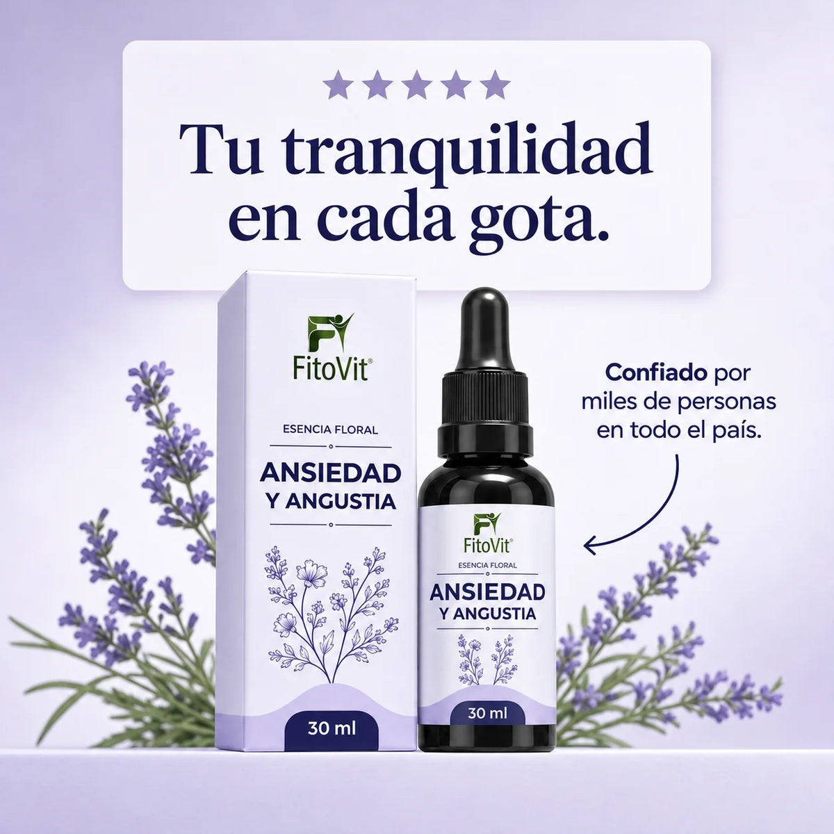 😰Ansiedad y Angustia - 30 mililitros 😣