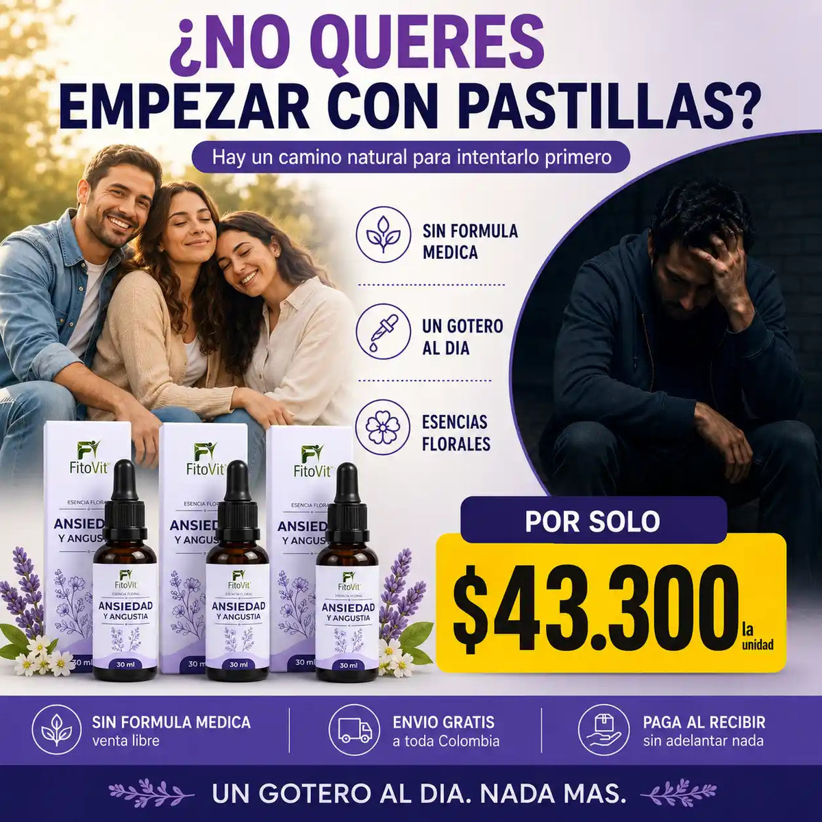 😰Ansiedad y Angustia - 30 mililitros 😣