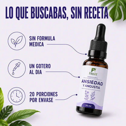 😰Ansiedad y Angustia - 30 mililitros 😣